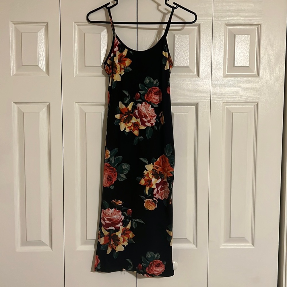 Floral midi dress